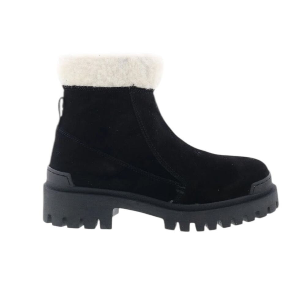 << NWOT Miz Mooz Hessy Black Suede Zipper Boots – EU39/US8.5-9